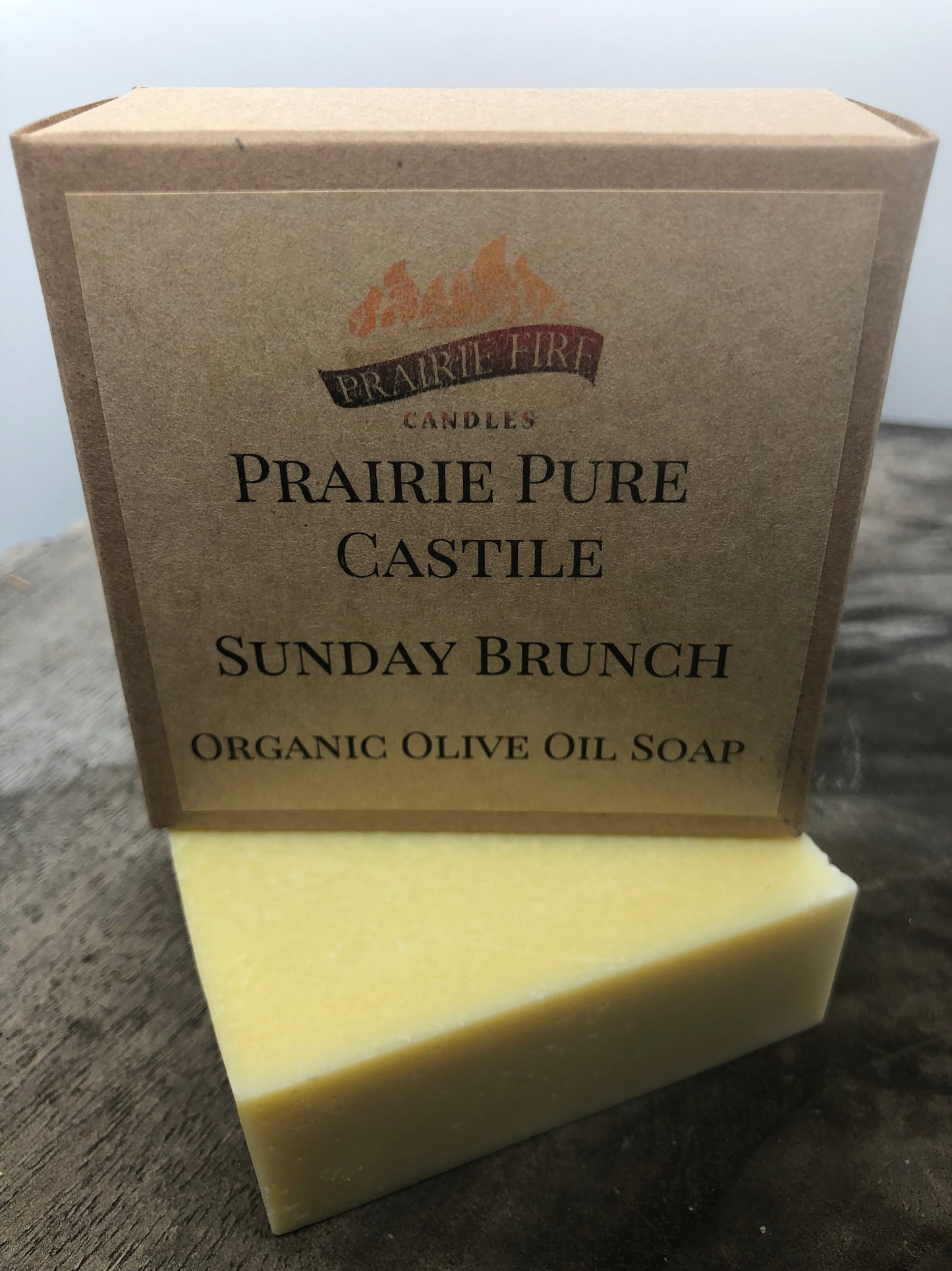 Sunday Brunch Real Castile Organic Olive Oil Soap for Sensitive Skin - Dye Free - 100% Certified Organic Extra Virgin Olive Oil