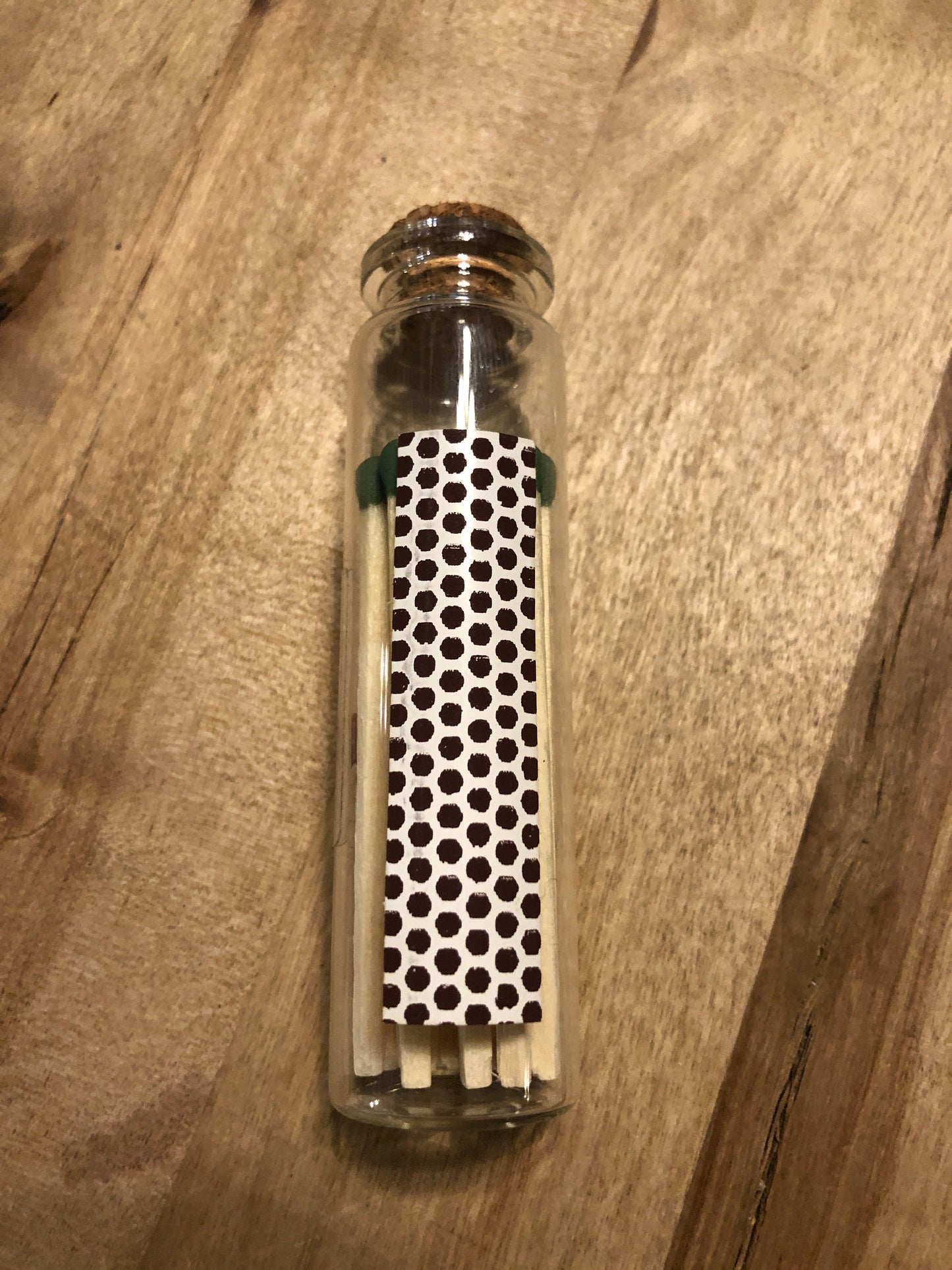 Apothecary Jar Wooden Matches (With Prairie Fire Logo)