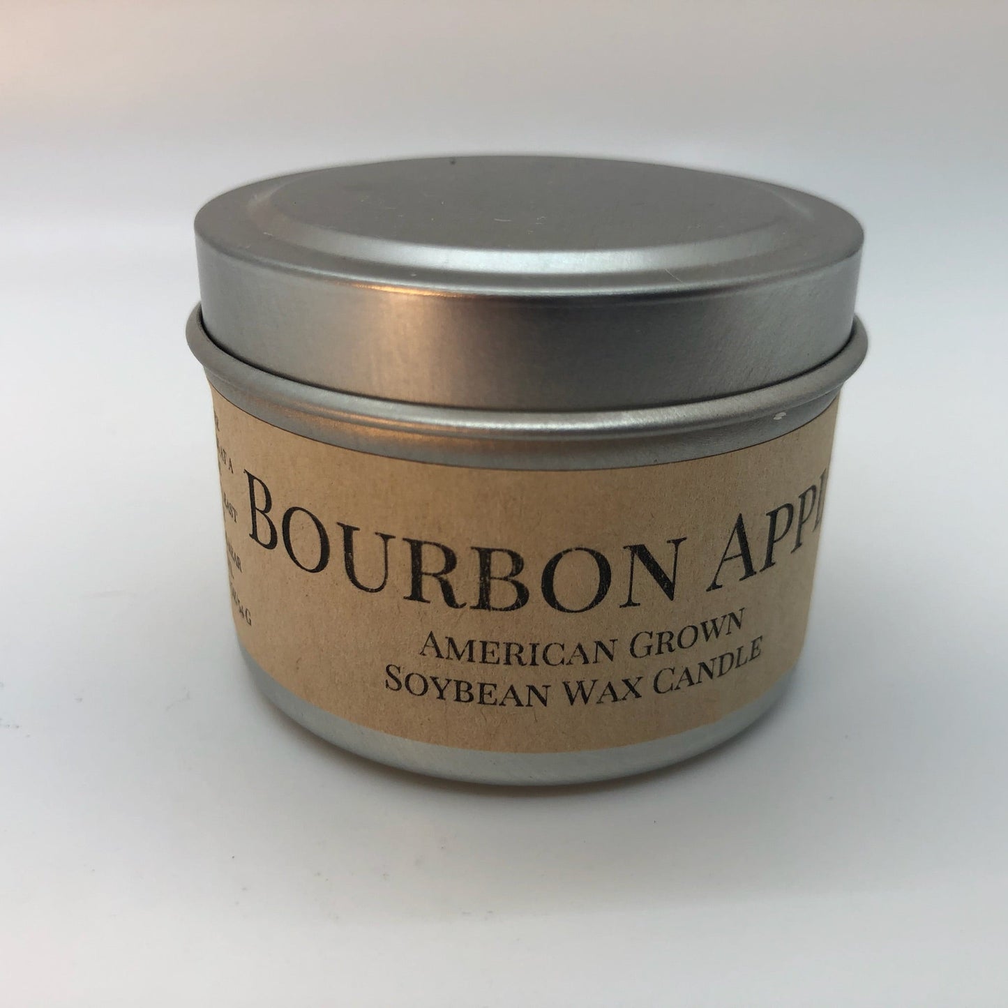 Bourbon Apple Soy Candle | 2 oz Travel Tin