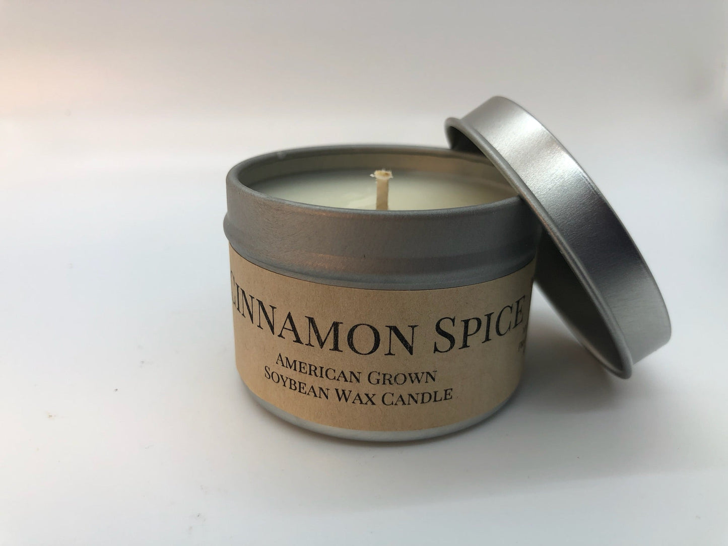Cinnamon Spice Soy Candle | 2 oz Travel Tin
