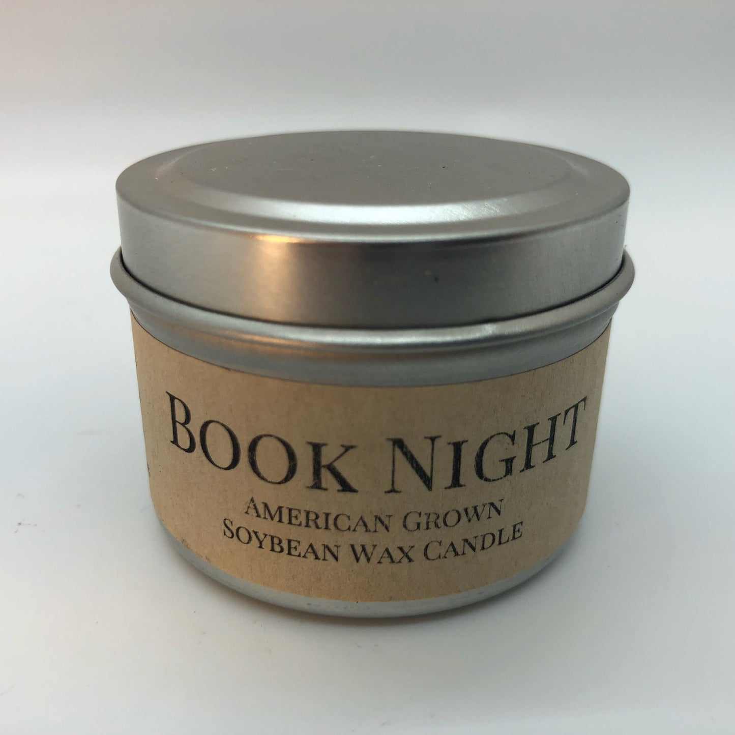 Book Night Soy Candle | 2 oz Travel Tin