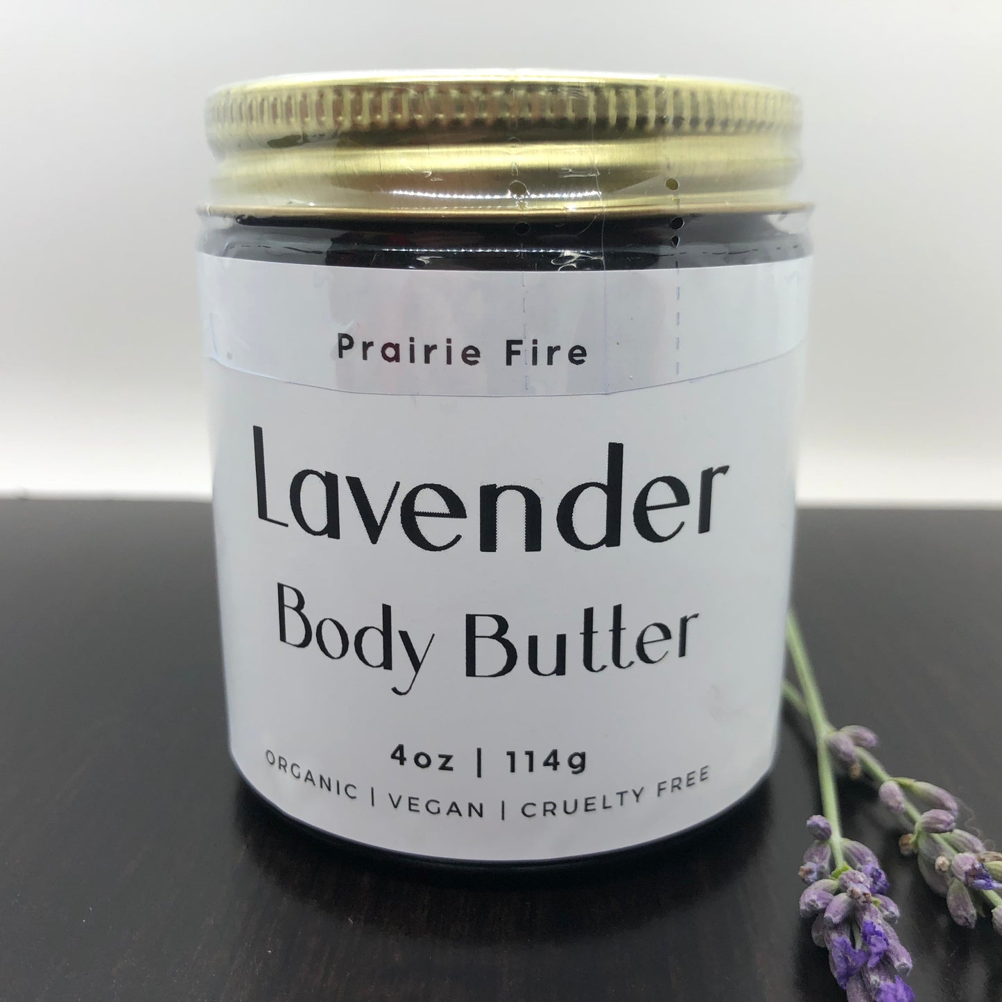 Lavender Body Butter - 4 oz (Prairie Lavender)