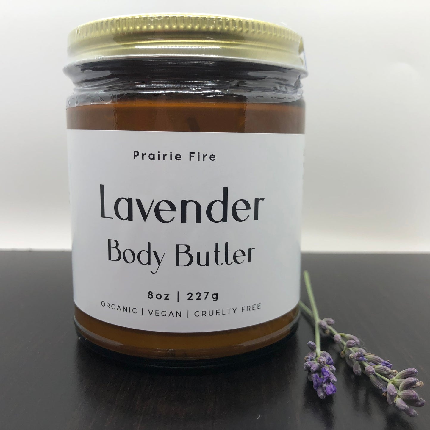 Lavender Body Butter - 8 oz (Prairie Lavender)