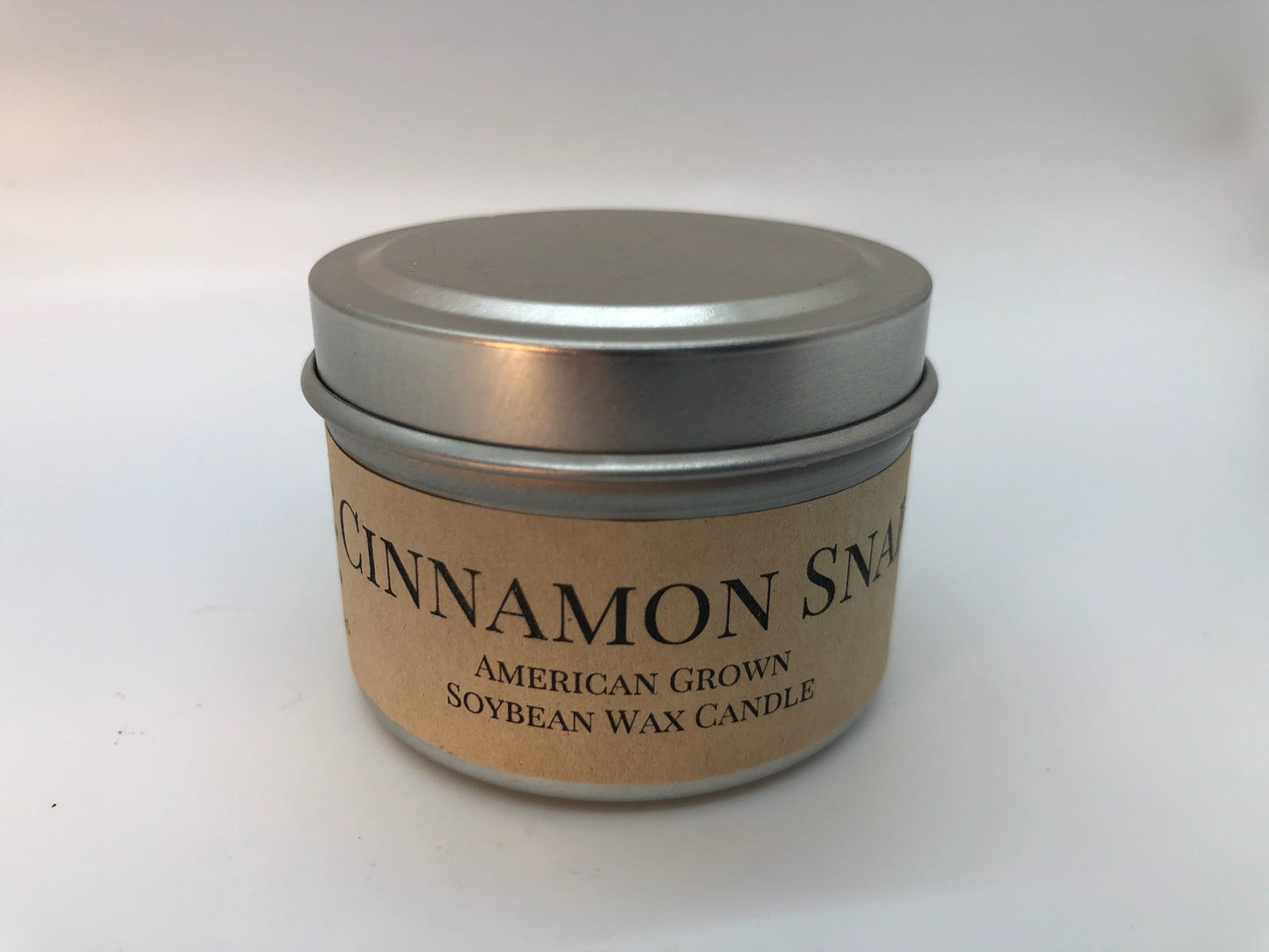 Cinnamon Snap Soy Candle | 2 oz Travel Tin