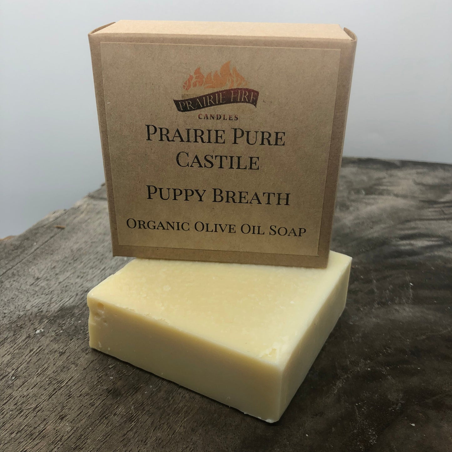 Prairie Sage Real Castile Organic Olive Oil Soap for Sensitive Skin - Dye Free - 100% Certified Organic Extra Virgin Olive Oil
