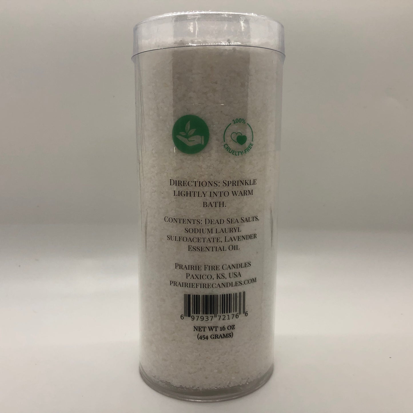 Lavender Dead Sea Bath Salts - 16oz (Prairie Lavender)