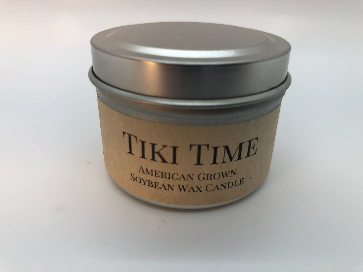 Tiki Time Soy Candle | 2 oz Travel Tin