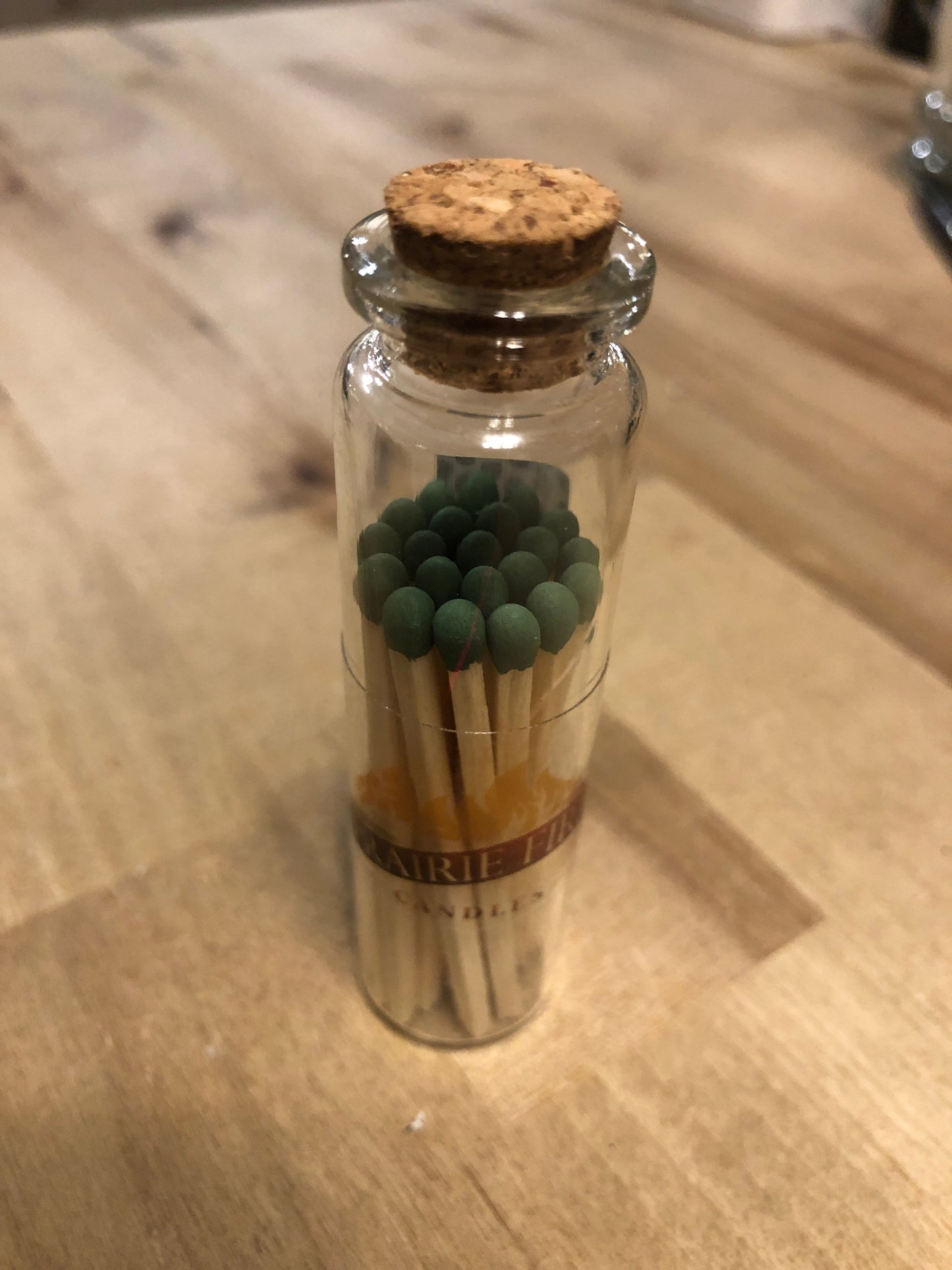 Apothecary Jar Wooden Matches - Case of 100 Jars (No Logo on Jar - RTL - Private Label)