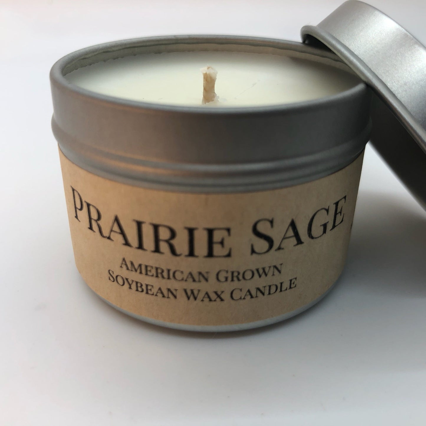 Prairie Sage Soy Candle | 2 oz Travel Tin