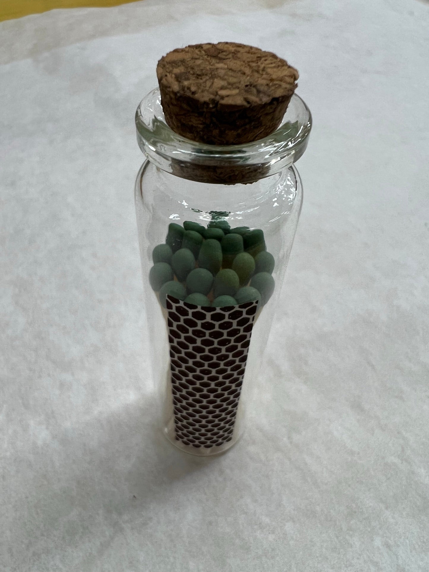 Apothecary Jar Wooden Matches - Case of 100 Jars (No Logo on Jar - RTL - Private Label)