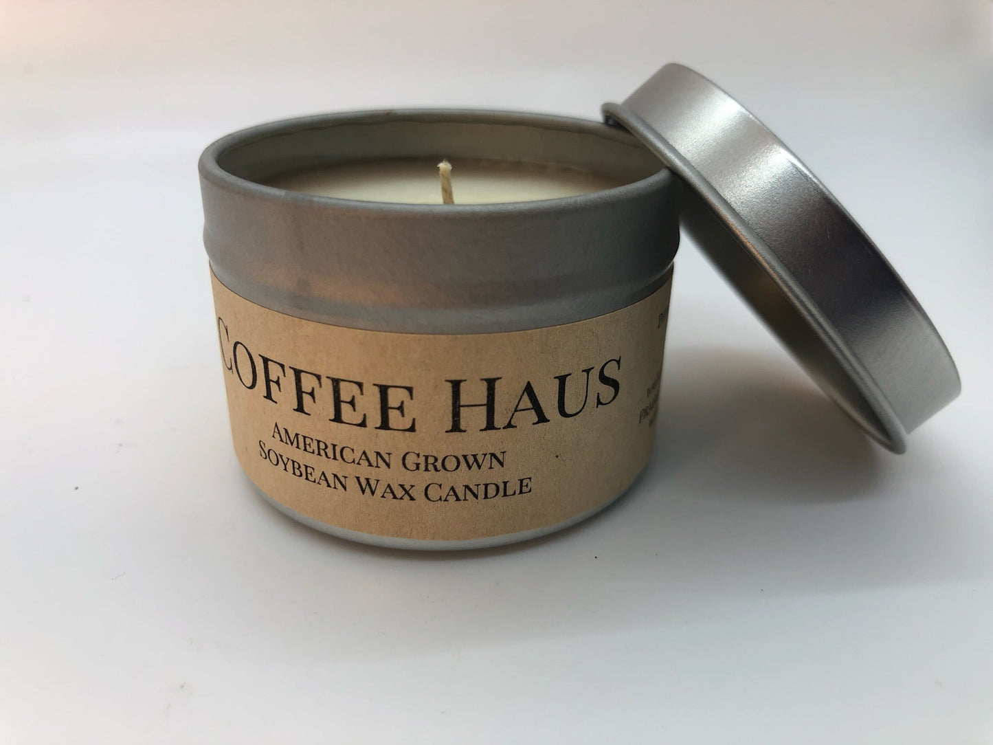 Coffee Haus Soy Candle | 2 oz Travel Tin