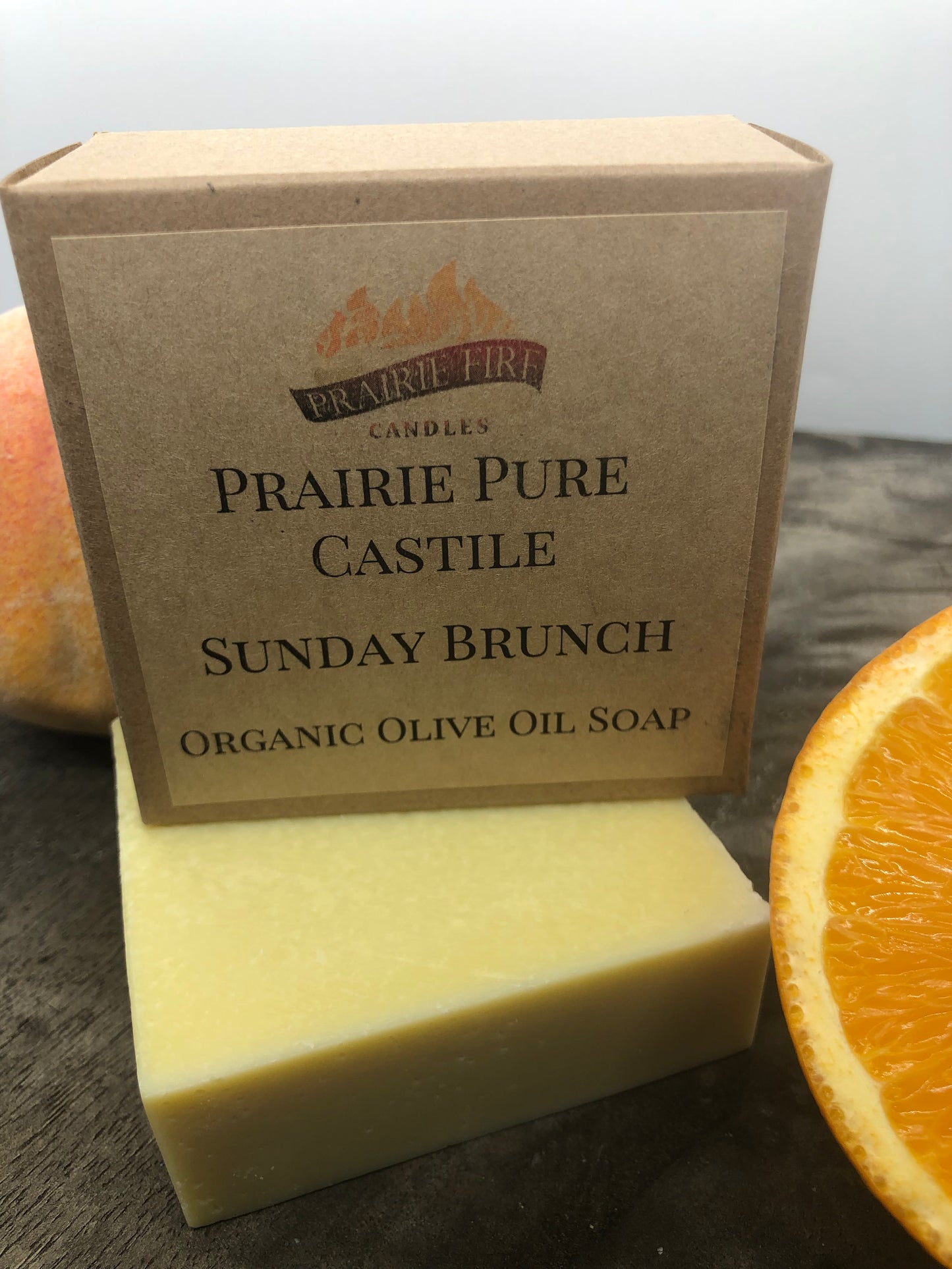 Sunday Brunch Real Castile Organic Olive Oil Soap for Sensitive Skin - Dye Free - 100% Certified Organic Extra Virgin Olive Oil