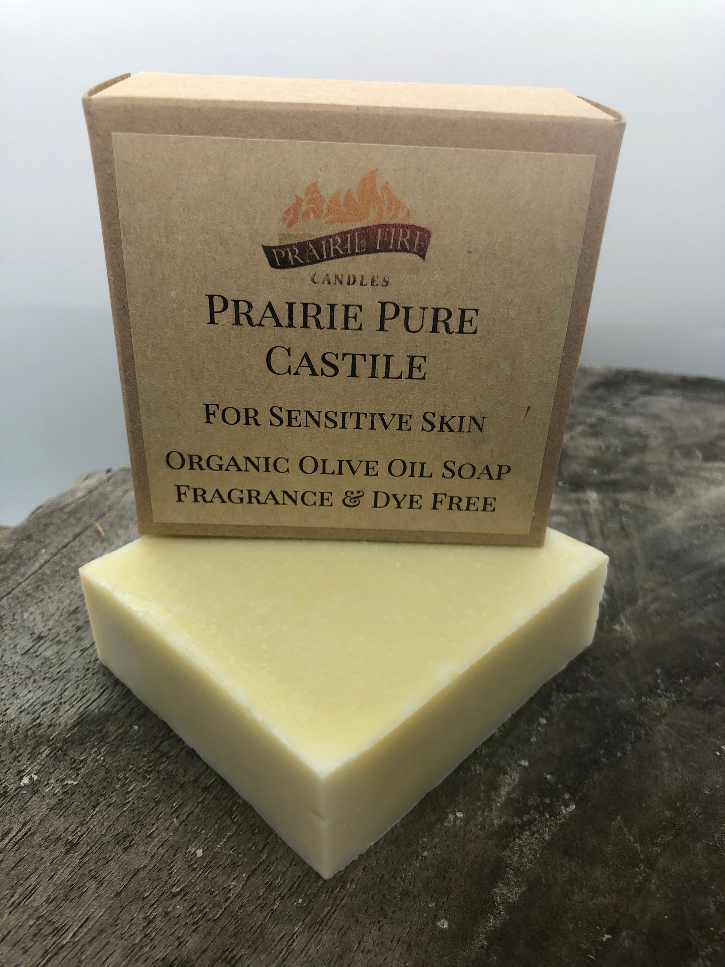 Pure Real Castile Organic Olive Oil Soap for Sensitive Skin - Fragrance Free and Dye Free - 100% Certified Organic Extra Virgin Olive Oil