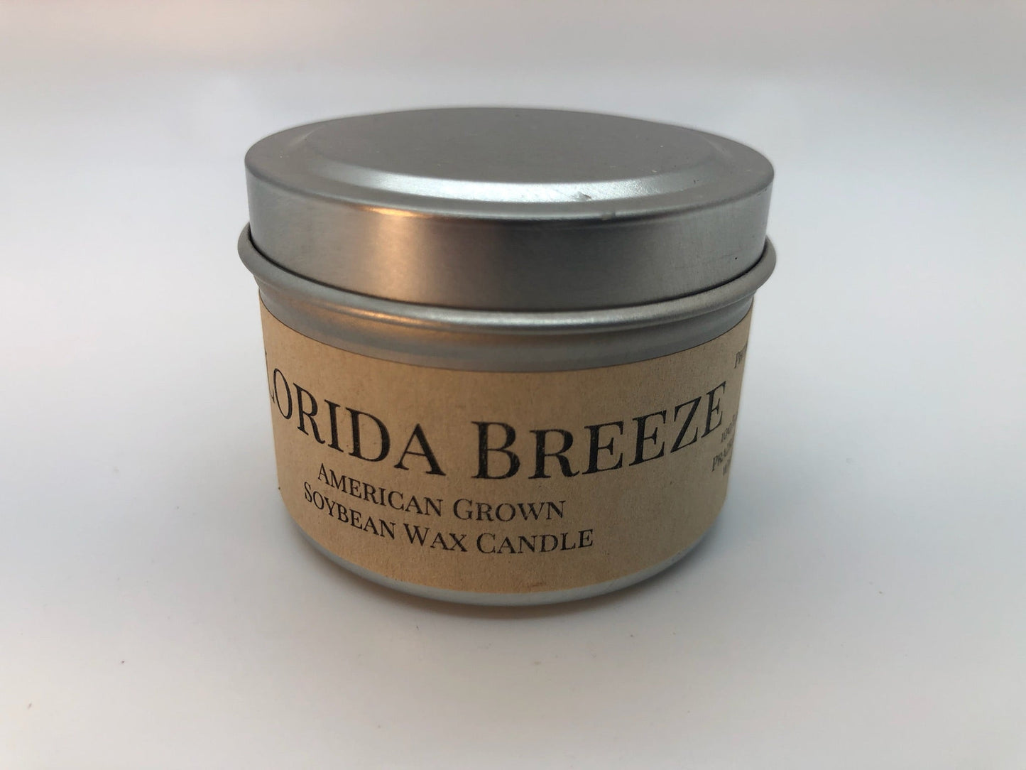 Florida Breeze Soy Candle | 2 oz Travel Tin