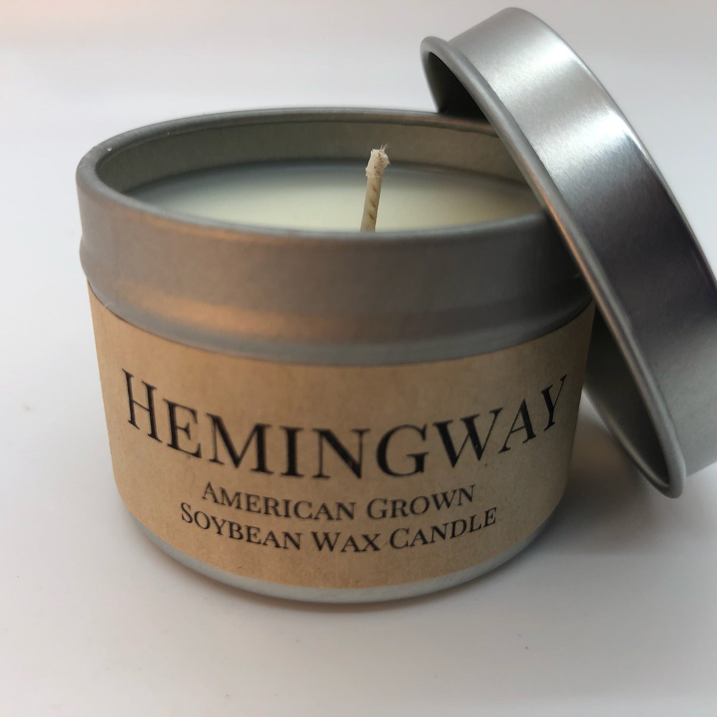 Hemingway Soy Candle | 2 oz Travel Tin