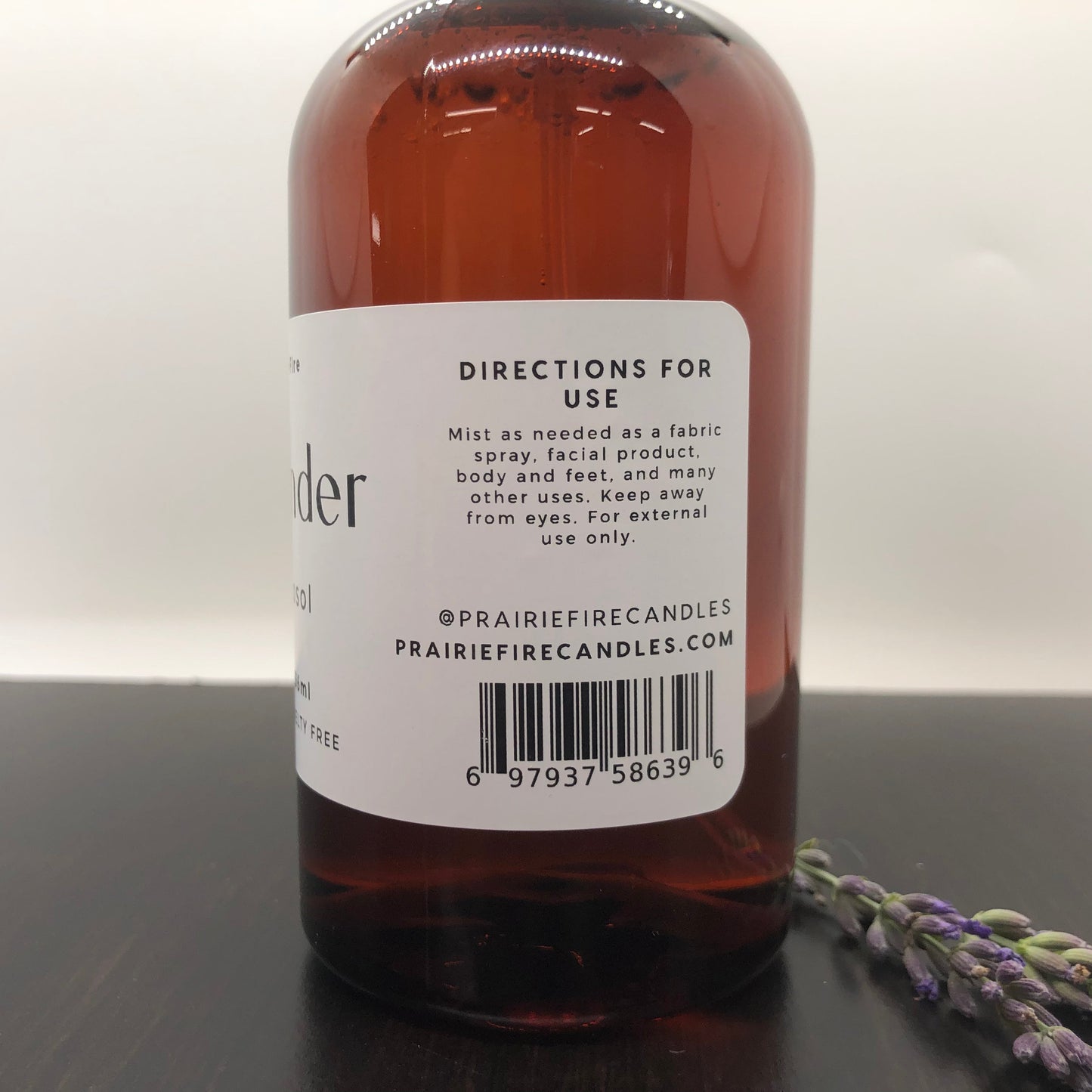 Lavender Hydrosol - 8 oz (Prairie Lavender)