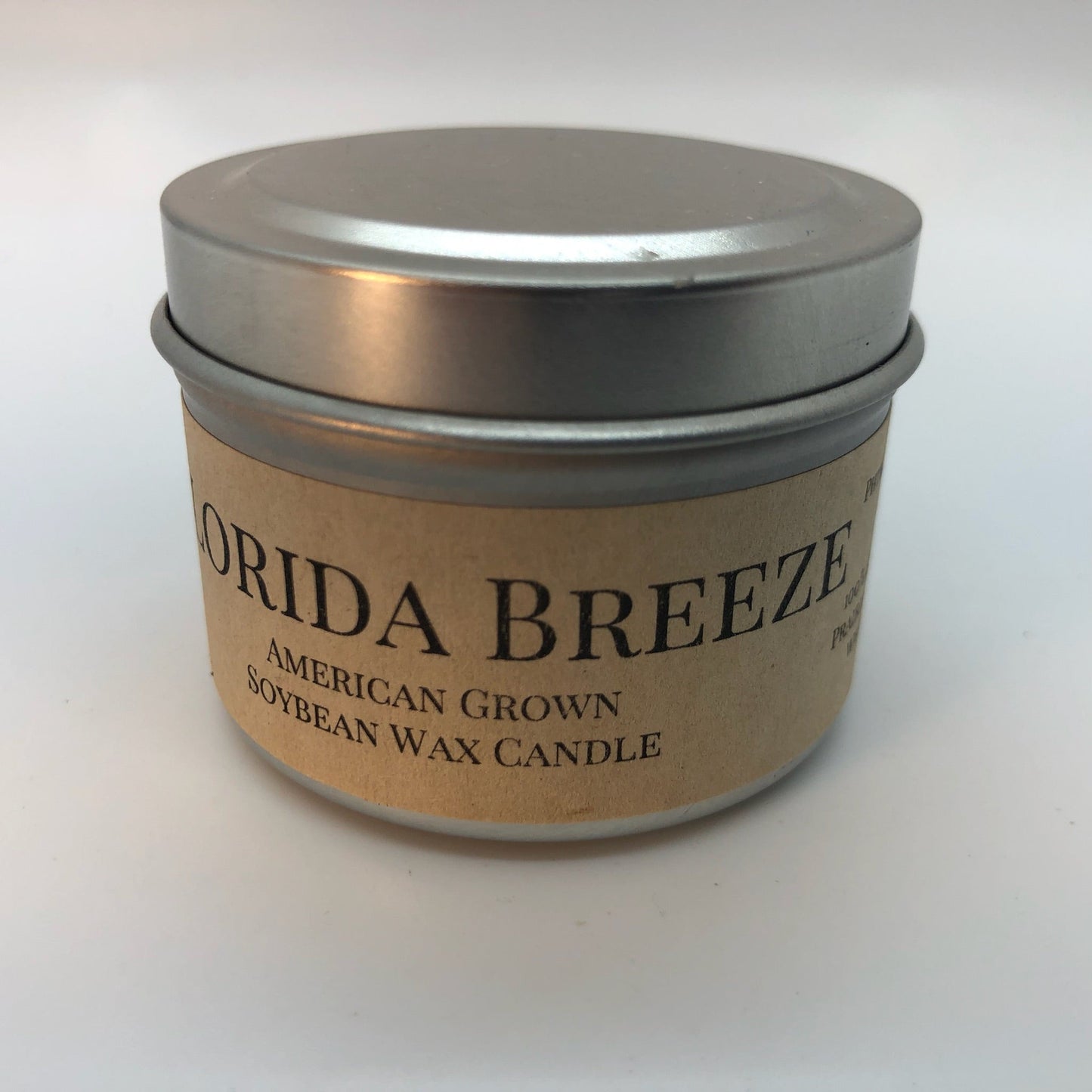 Florida Breeze Soy Candle | 2 oz Travel Tin