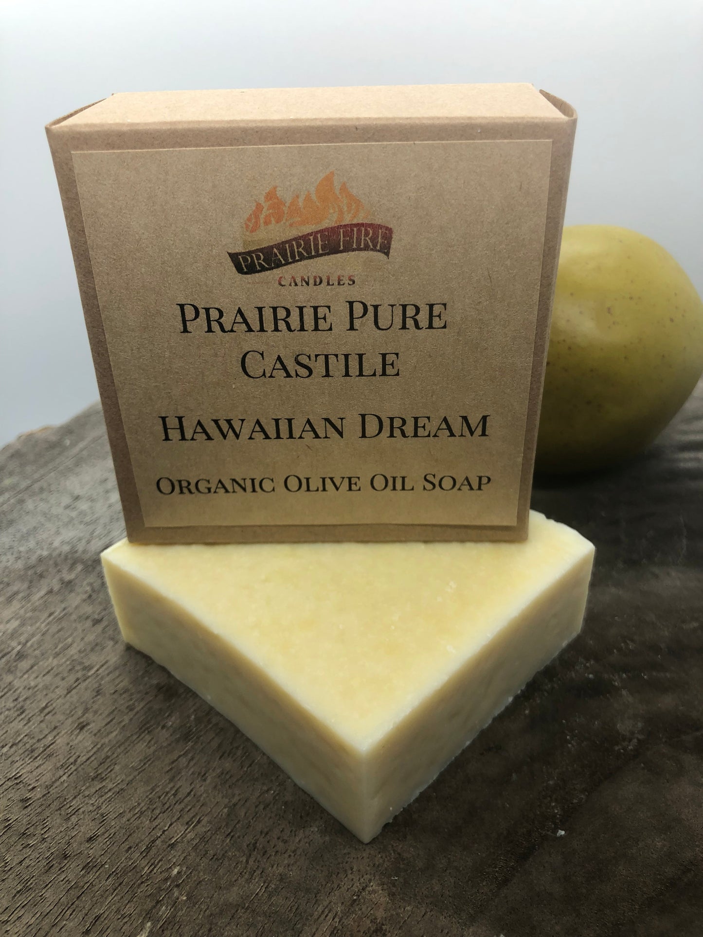 Hawaiian Dream Real Castile Organic Olive Oil Soap for Sensitive Skin - Dye Free - 100% Certified Organic Extra Virgin Olive Oil