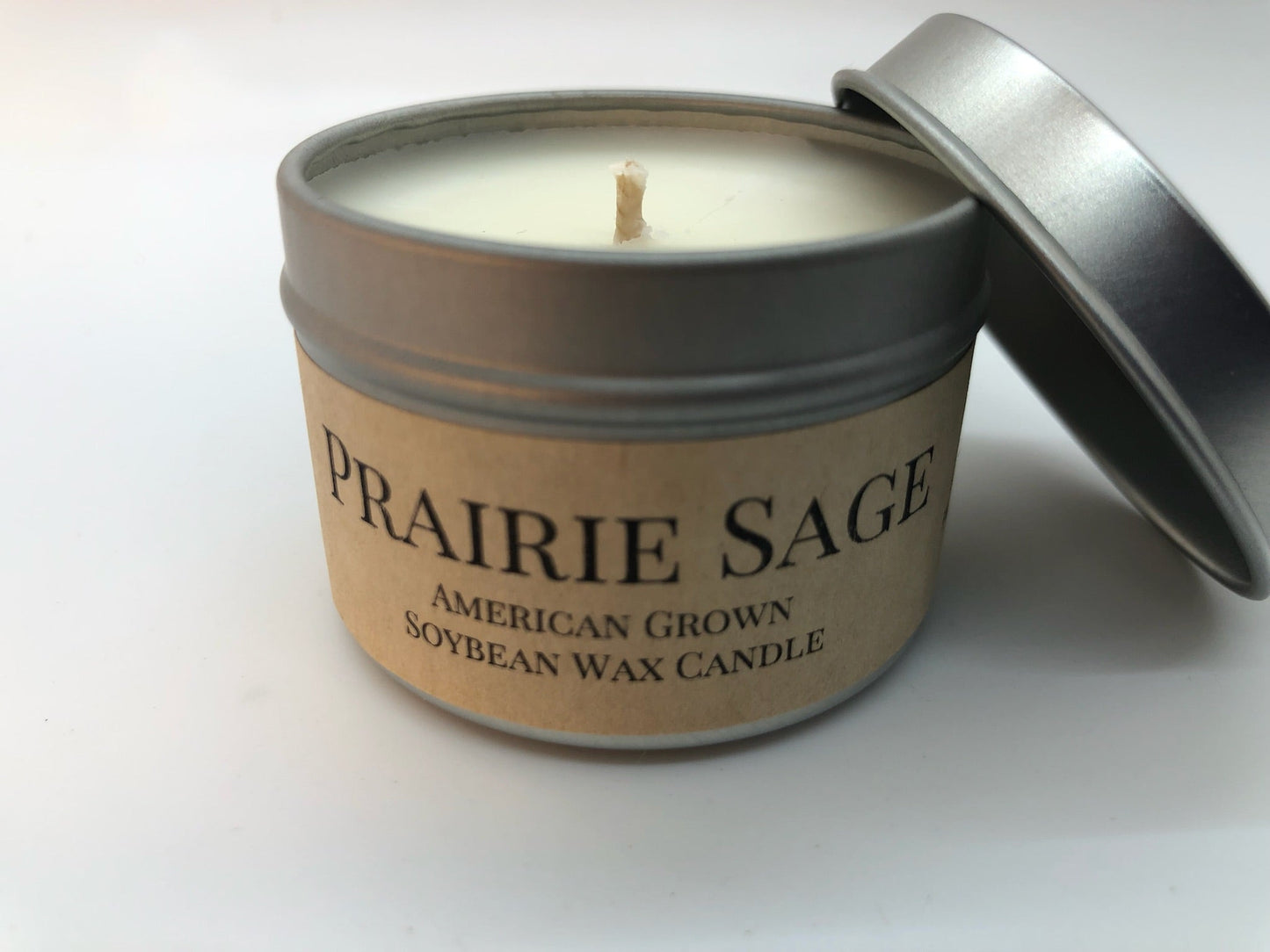 Prairie Sage Soy Candle | 2 oz Travel Tin