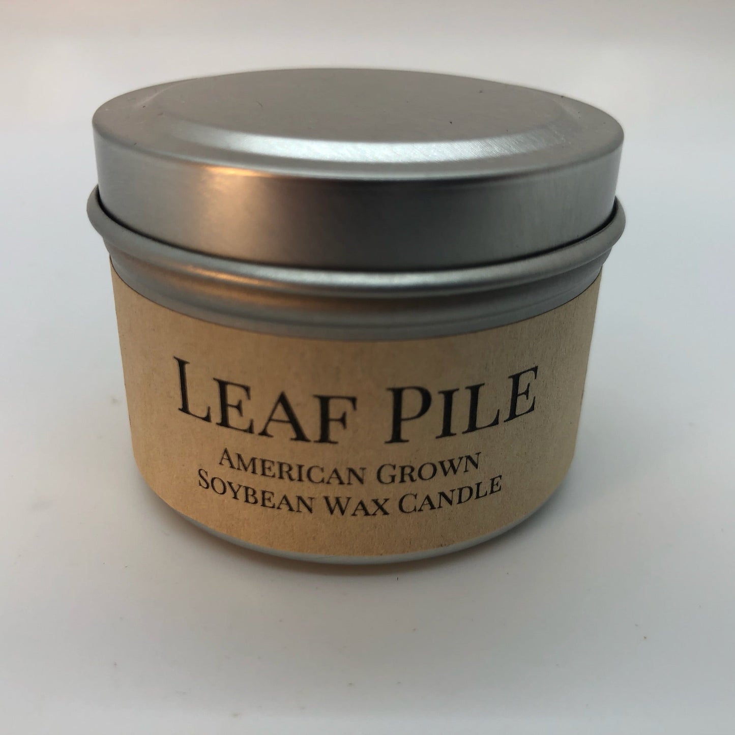 Leaf Pile Soy Candle | 2 oz Travel Tin