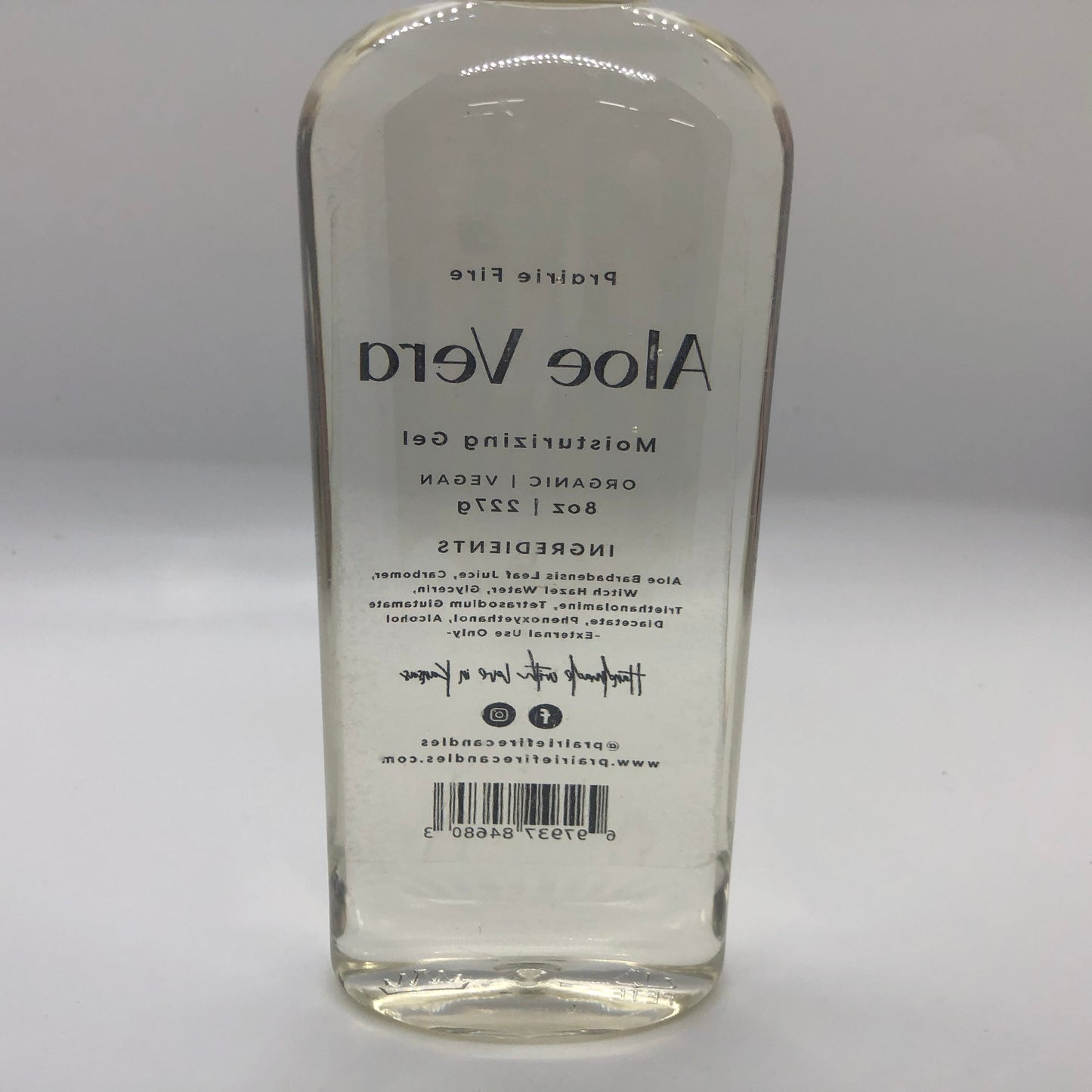 Aloe Vera Moisturizing Gel - 8 oz