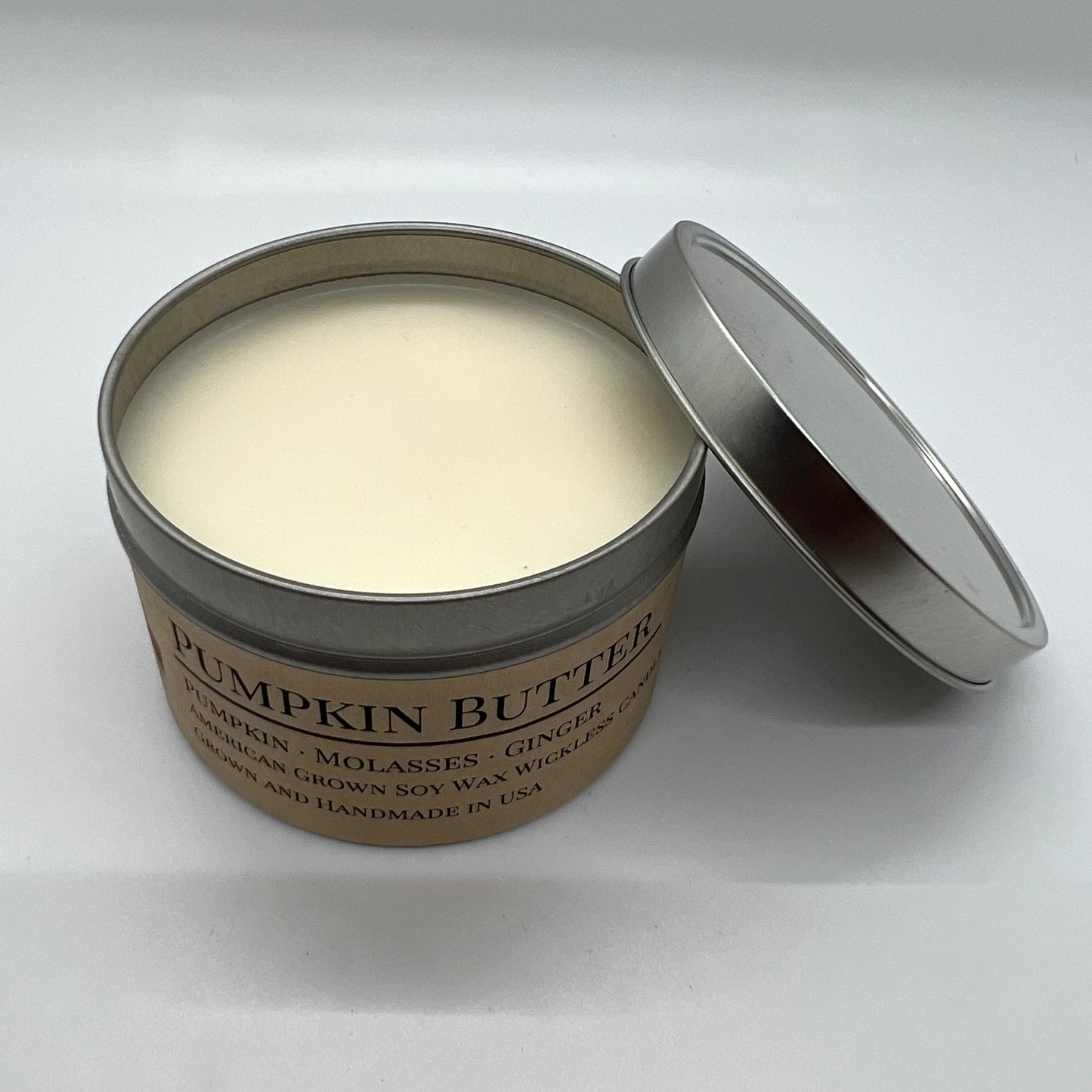 Pumpkin Butter Soy Wickless Candle Melt | 8 oz Travel Tin