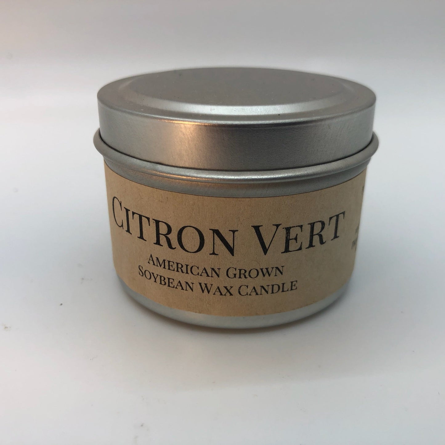 Citron Vert Soy Candle | 2 oz Travel Tin