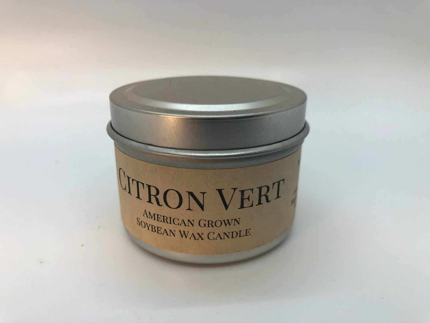Citron Vert Soy Candle | 2 oz Travel Tin