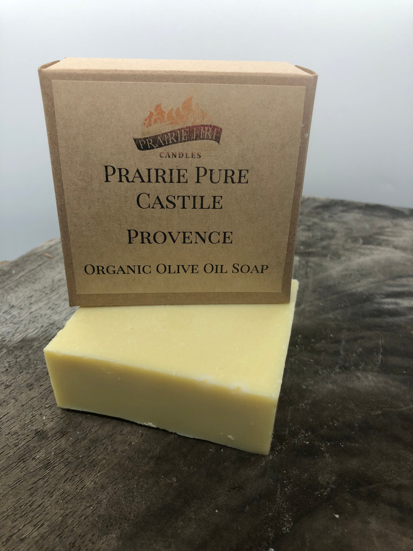 Provence (Lavender) Real Castile Organic Olive Oil Soap for Sensitive Skin - Dye Free - 100% Certified Organic Extra Virgin Olive Oil