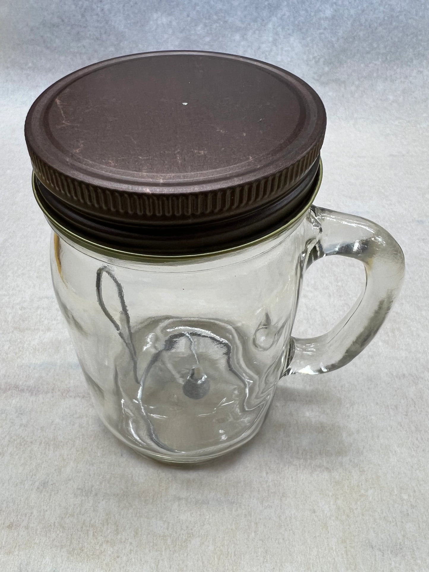 Olive Oil Candle Lamp - Handle Mason Jar - Emergency Backup - Power Outage - Prairie Fire Candles