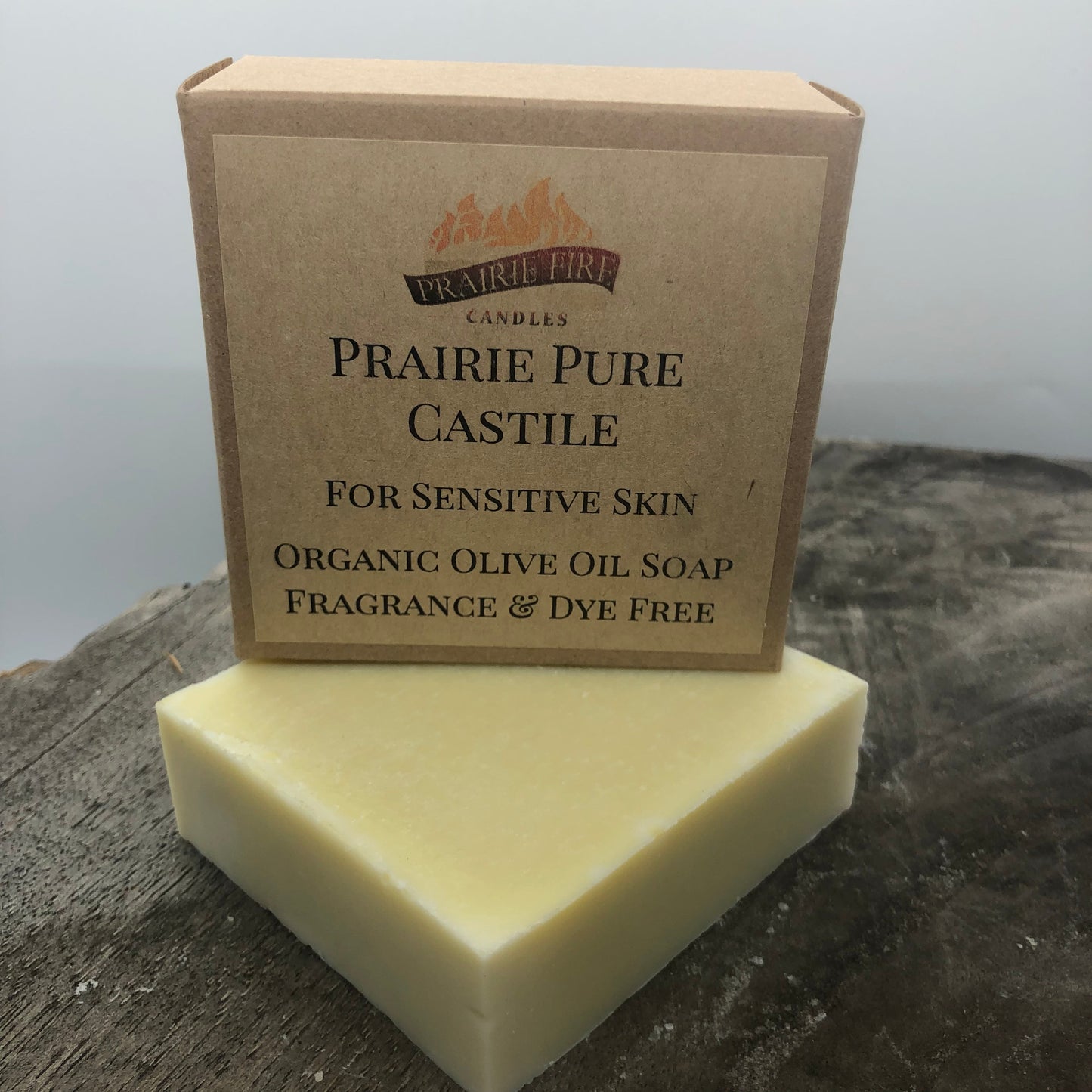 Pure Real Castile Organic Olive Oil Soap for Sensitive Skin - Fragrance Free and Dye Free - 100% Certified Organic Extra Virgin Olive Oil