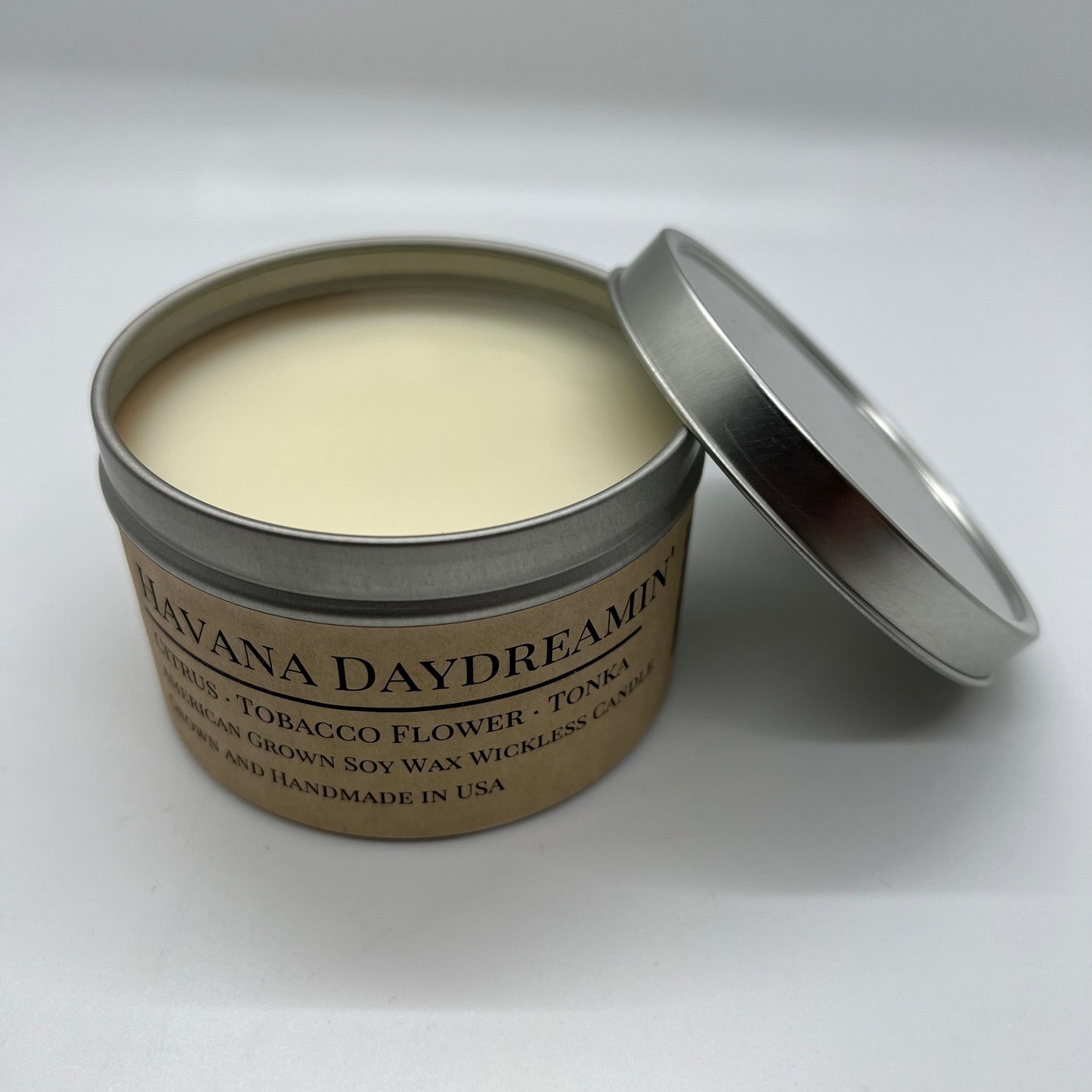 Havana Daydreamin' Soy Wickless Candle Melt | 8 oz Travel Tin