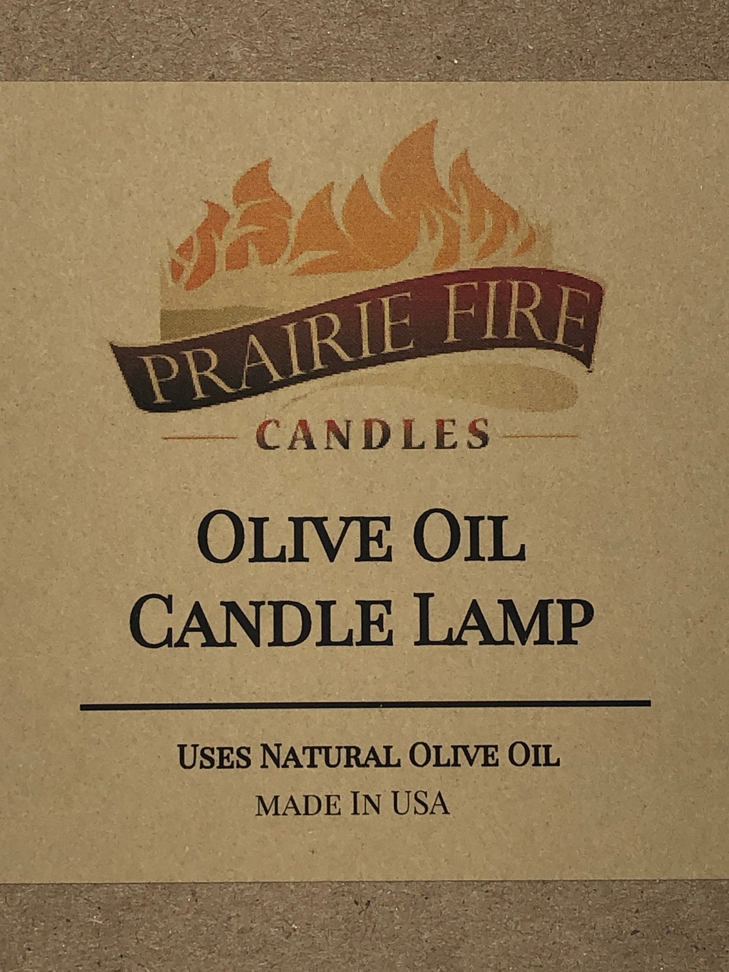 Olive Oil Candle Lamp