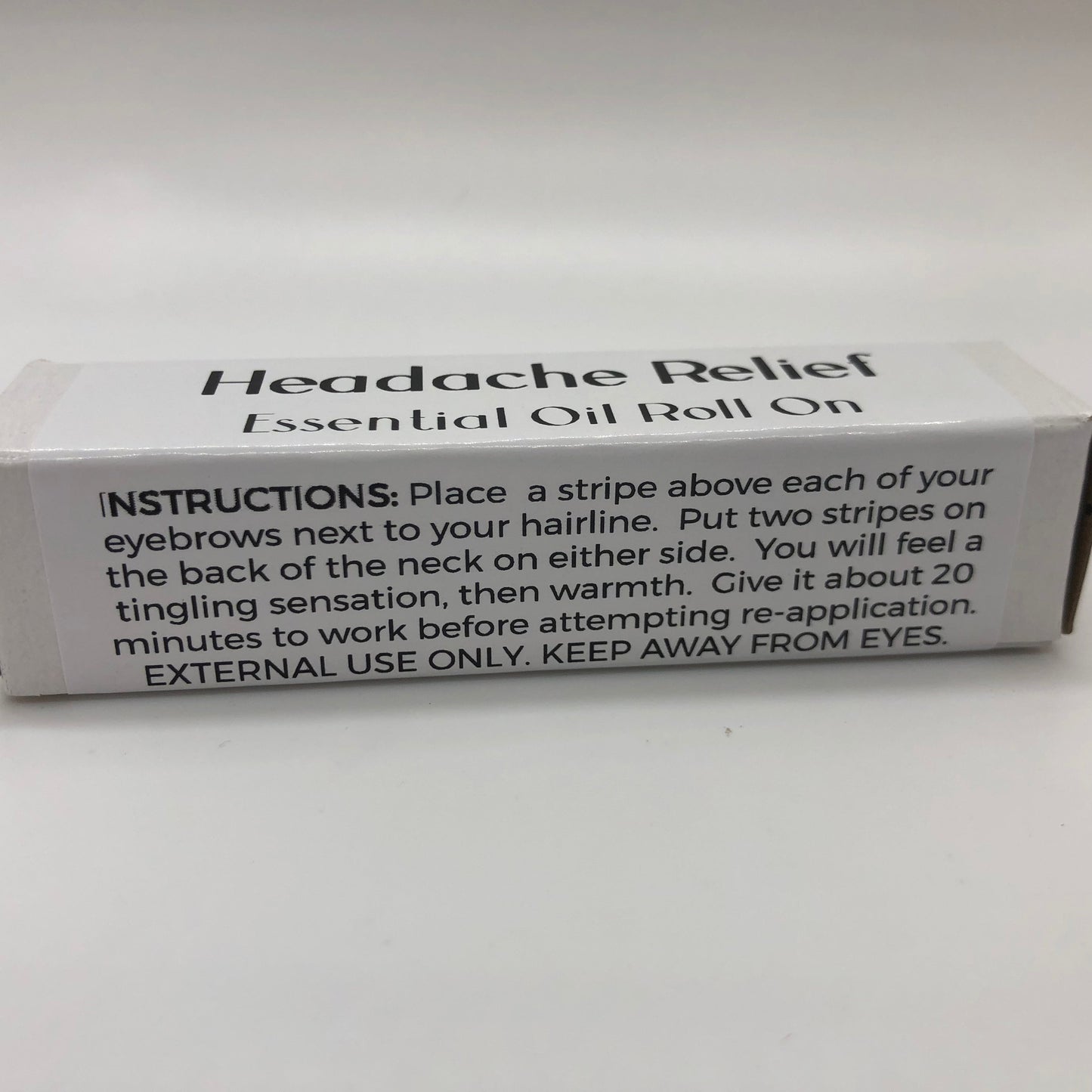 Lavender Peppermint Essential Oil Roll On Headache Relief Stick