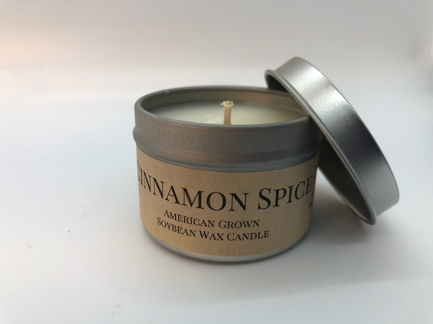 Cinnamon Spice Soy Candle | 2 oz Travel Tin