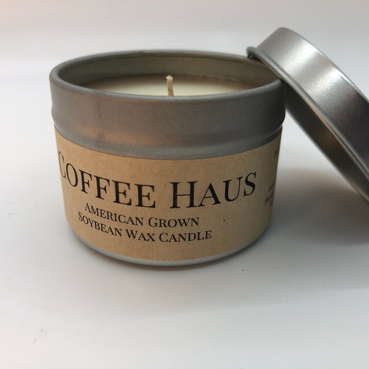 Coffee Haus Soy Candle | 2 oz Travel Tin