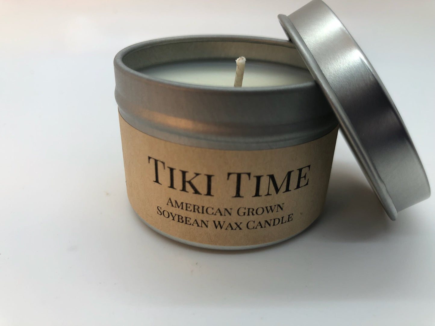 Tiki Time Soy Candle | 2 oz Travel Tin