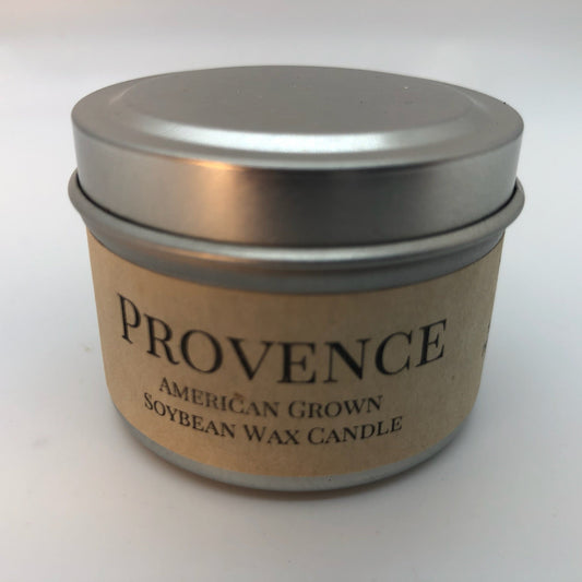 Provence (Lavender) Soy Candle | 2 oz Travel Tin