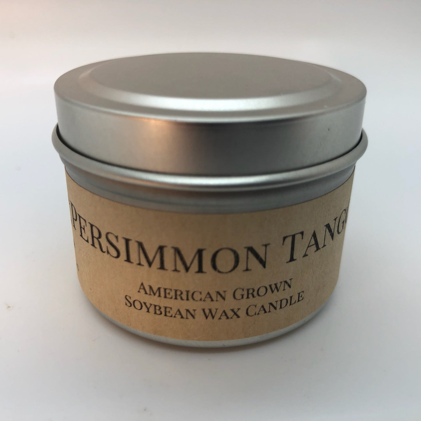Persimmon Tango Soy Candle | 2 oz Travel Tin