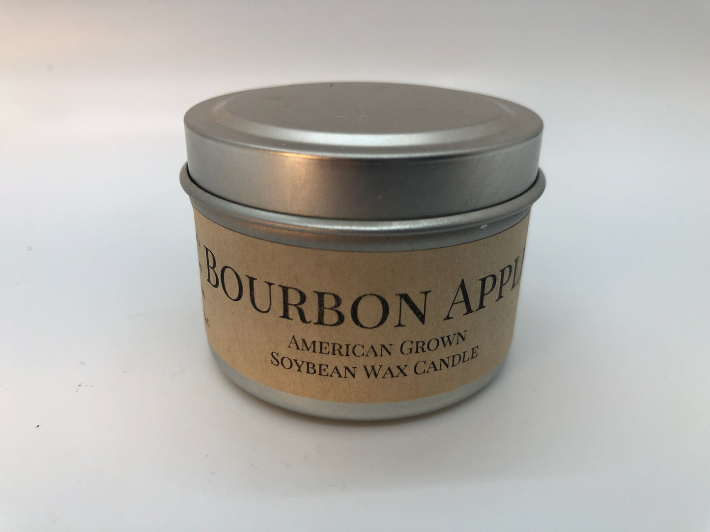 Bourbon Apple Soy Candle | 2 oz Travel Tin