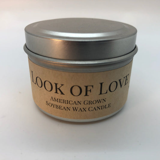 Look of Love Soy Candle | 2 oz Travel Tin