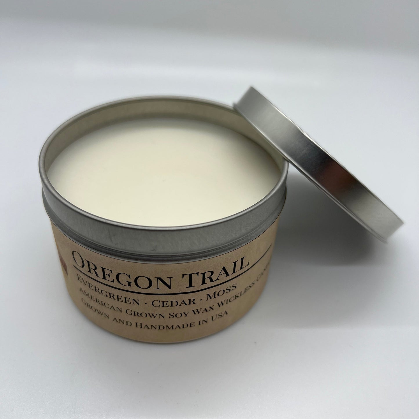 Oregon Trail Soy Wickless Candle Melt | 8 oz Travel Tin