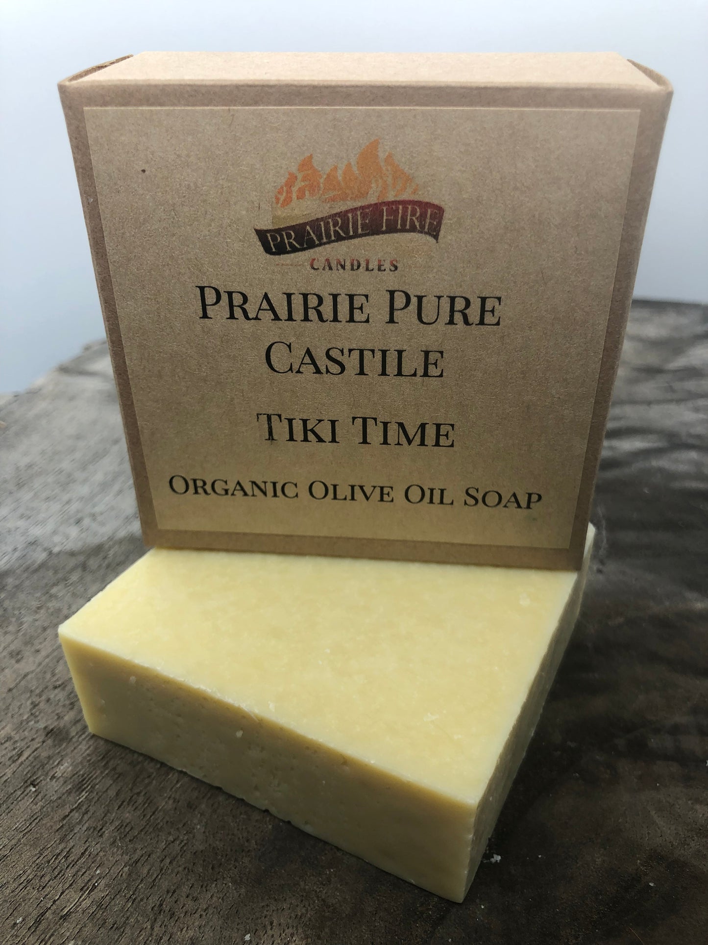 Tiki Time Real Castile Organic Olive Oil Soap for Sensitive Skin - Dye Free - 100% Certified Organic Extra Virgin Olive Oil