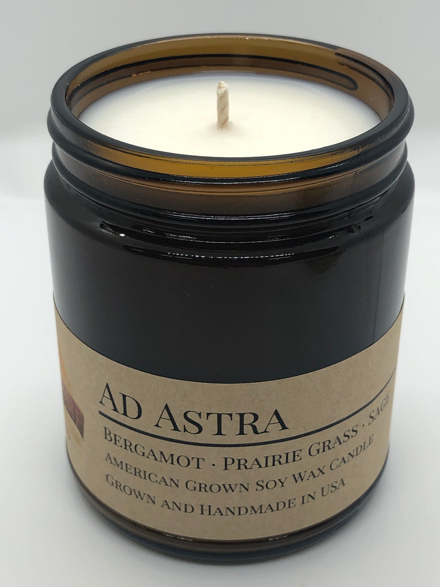 Ad Astra Soy Candle | 9 oz Amber Apothecary Jar