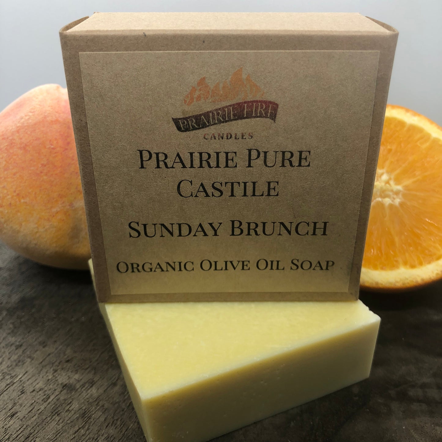 Sunday Brunch Real Castile Organic Olive Oil Soap for Sensitive Skin - Dye Free - 100% Certified Organic Extra Virgin Olive Oil