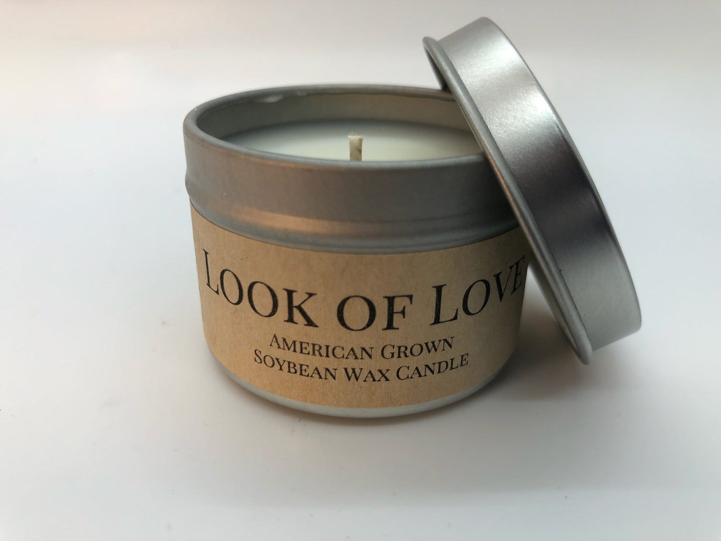 Look of Love Soy Candle | 2 oz Travel Tin