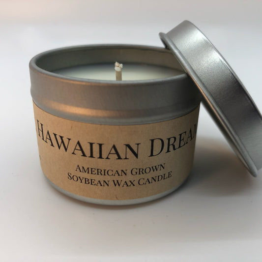Hawaiian Dream Soy Candle | 2 oz Travel Tin