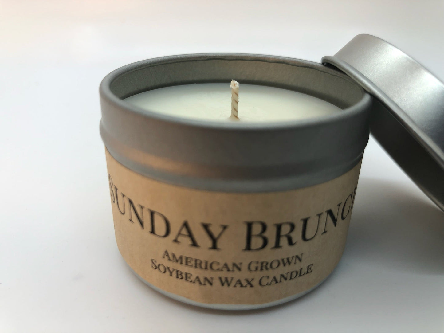 Sunday Brunch Soy Candle | 2 oz Travel Tin