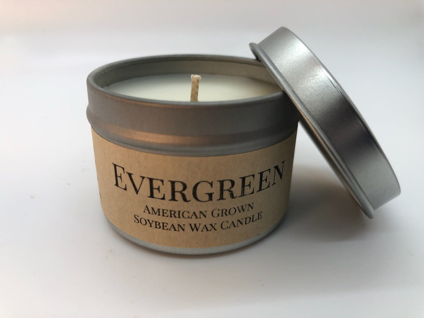 Evergreen Soy Candle | 2 oz Travel Tin