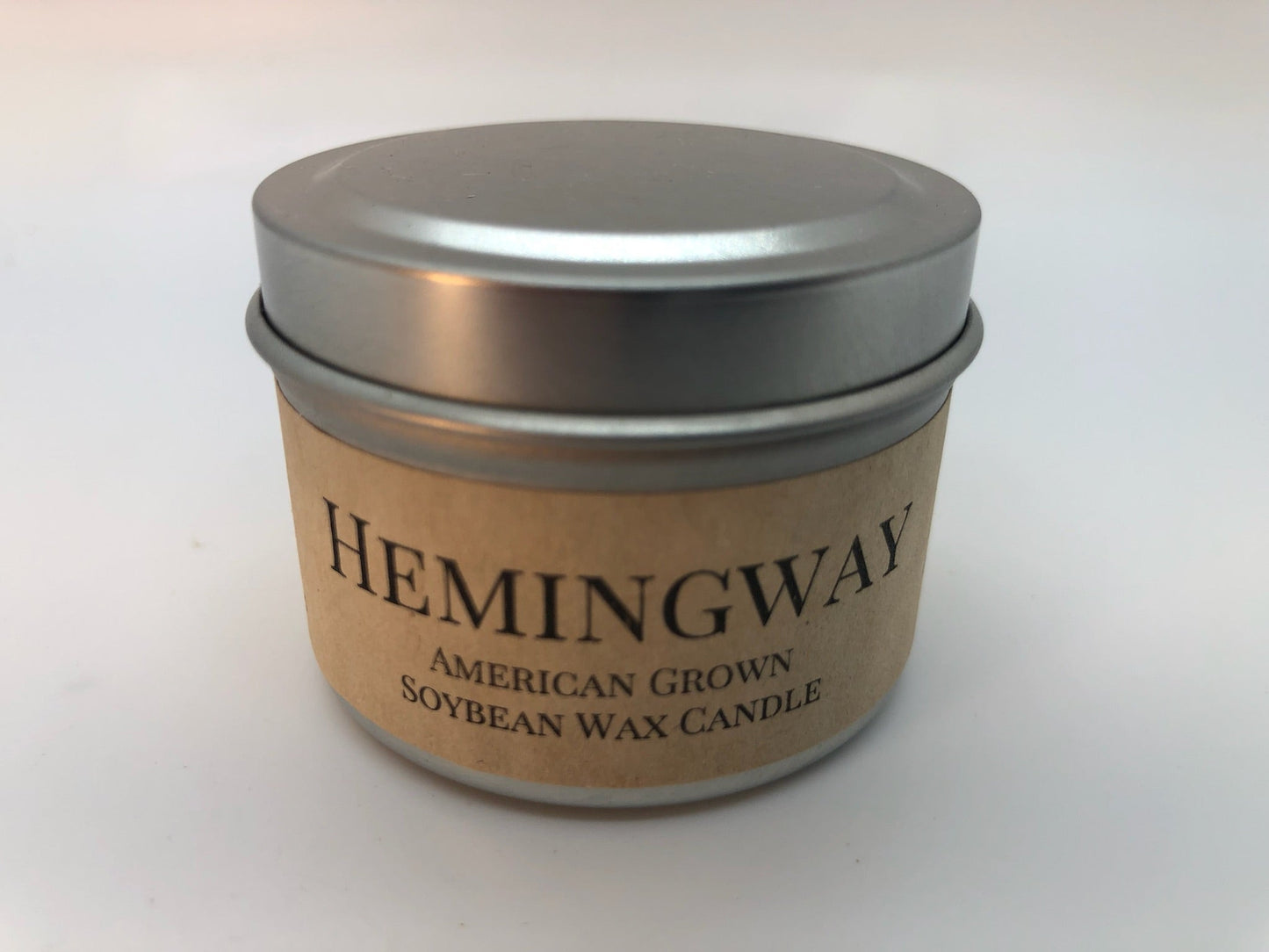 Hemingway Soy Candle | 2 oz Travel Tin